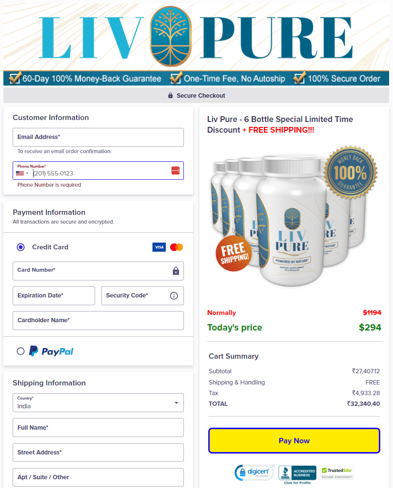 Livpure discount